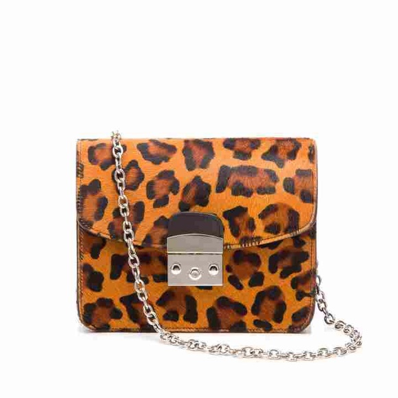 NIQUEA.D Handbags - NIQUEA.D Leopard Crossbody Bag